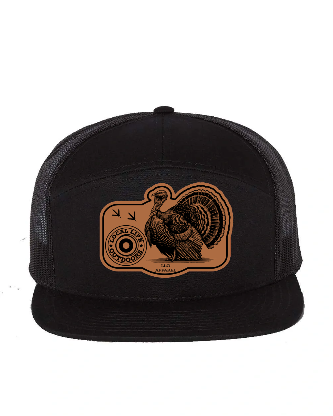 LLO Turkey Logo Leather Patch Hat