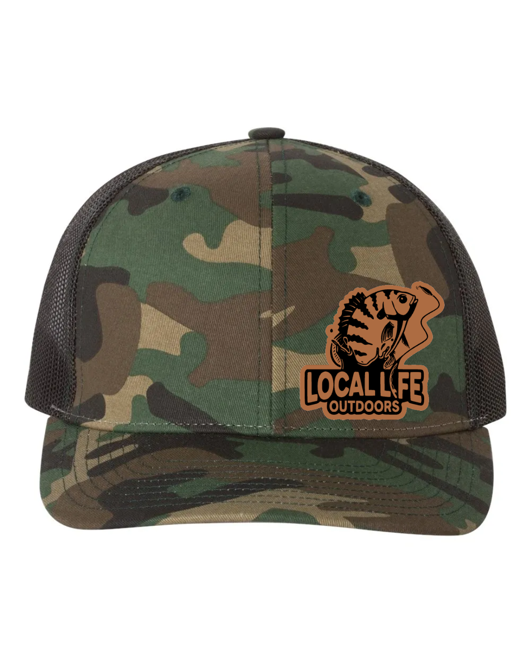 LLO Leather Patch Richardson 112 Trucker Hat