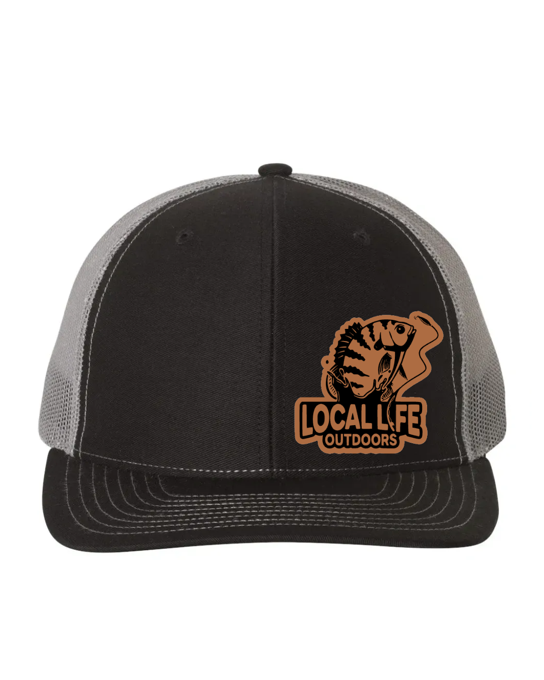 LLO Leather Patch Richardson 112 Trucker Hat