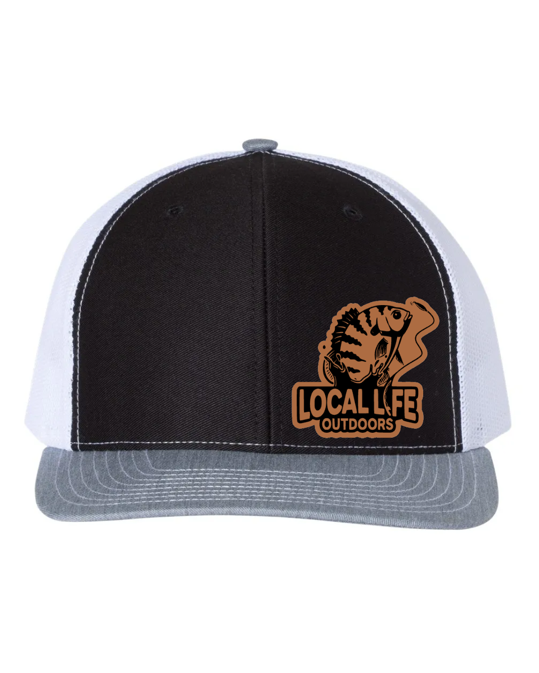 LLO Leather Patch Richardson 112 Trucker Hat