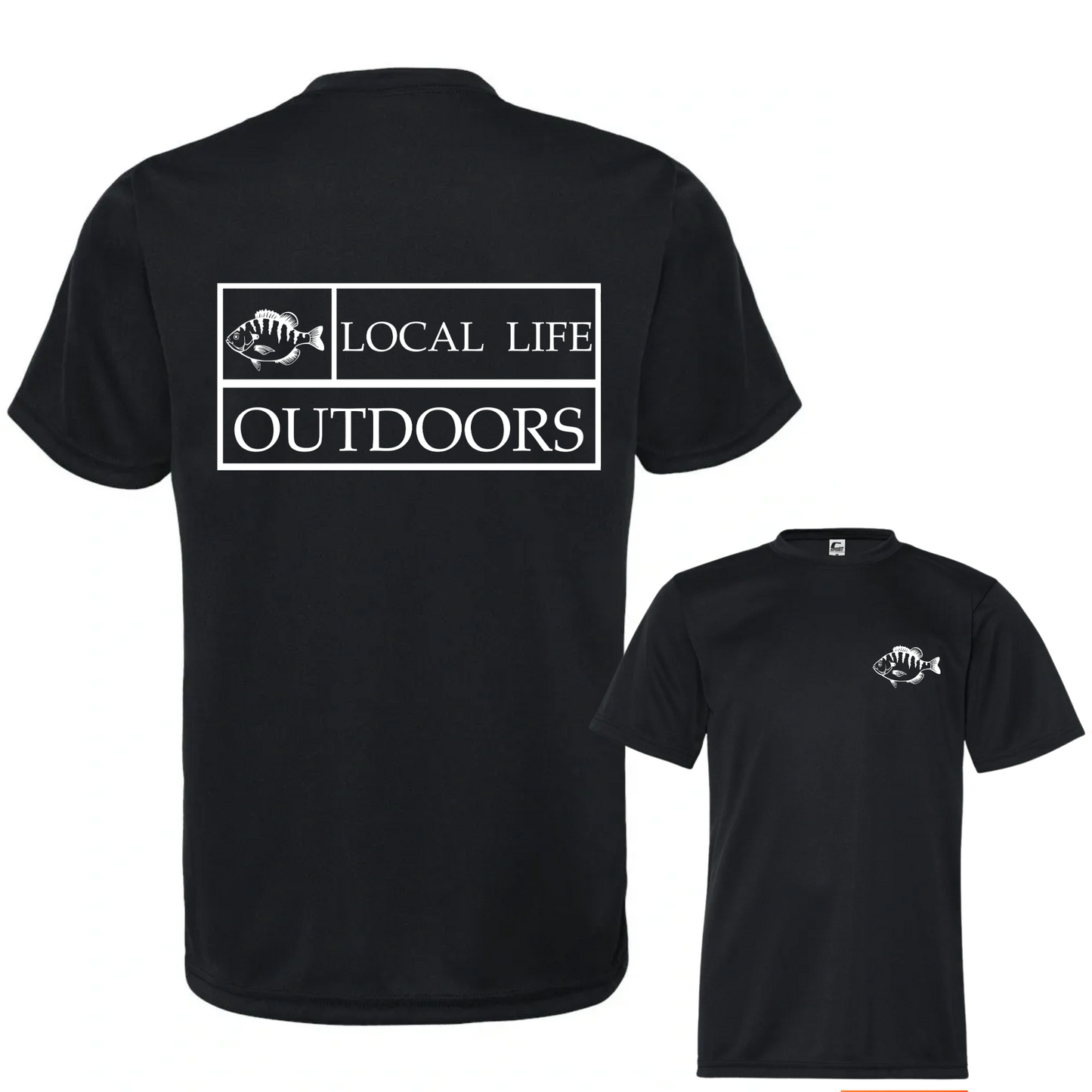 Local Life Outdoors Banner Print Classic Tee