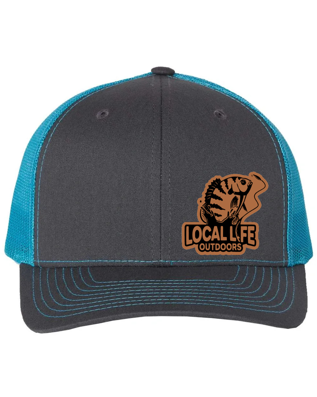 LLO Leather Patch Richardson 112 Trucker Hat