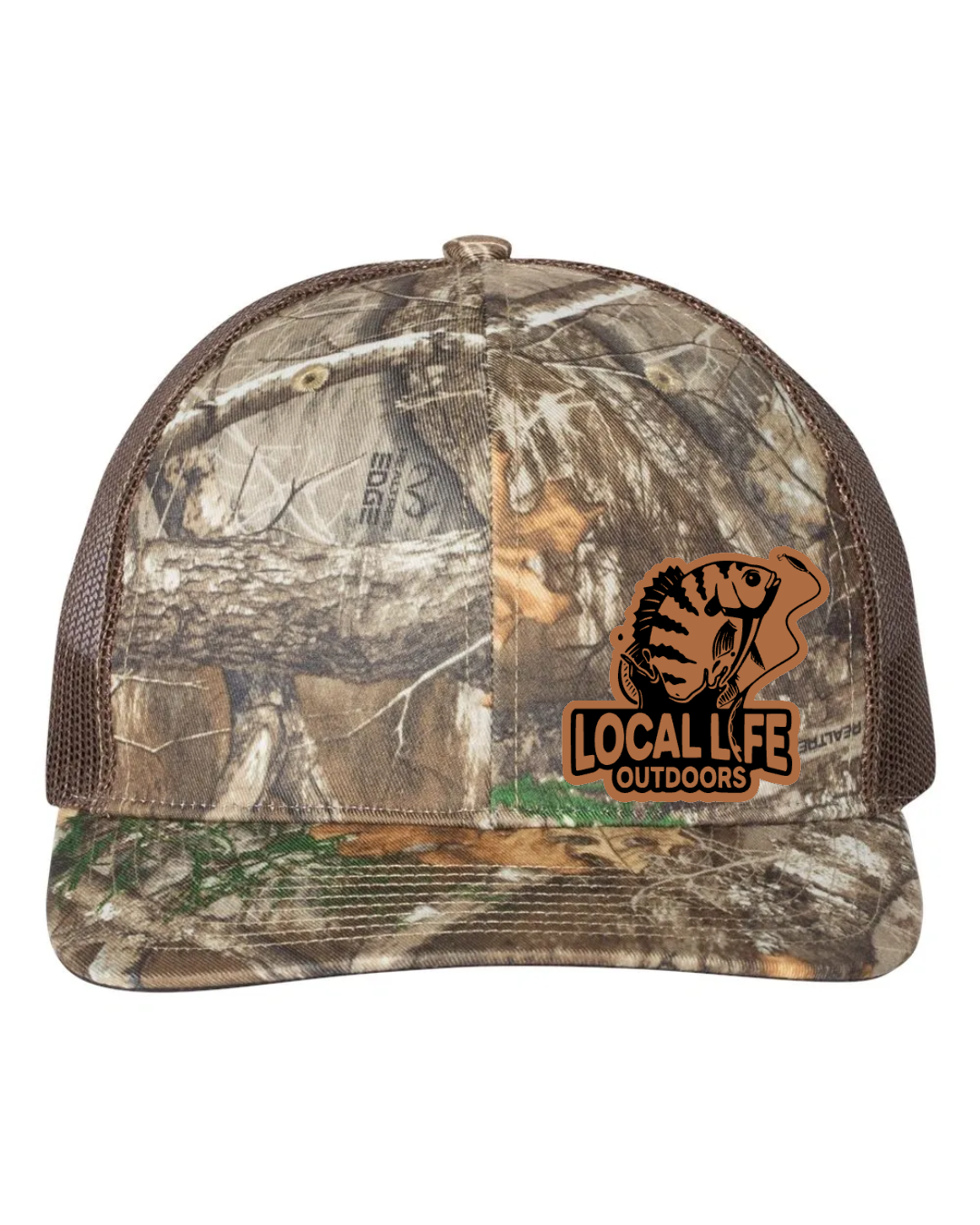 LLO Leather Patch Richardson 112 Trucker Hat