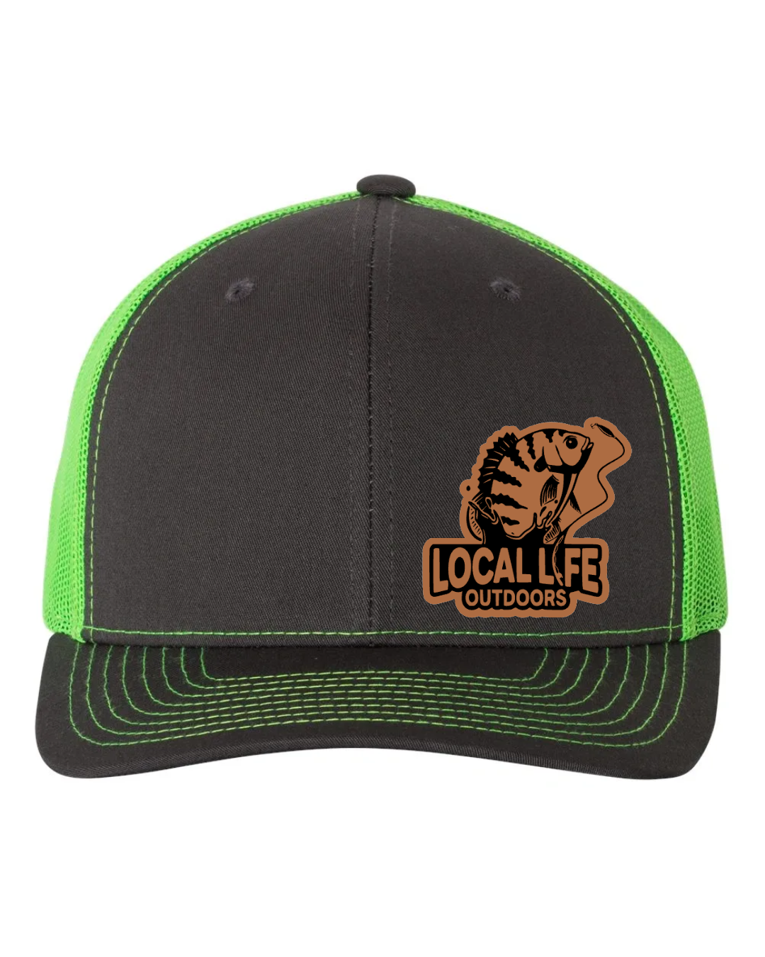 LLO Leather Patch Richardson 112 Trucker Hat