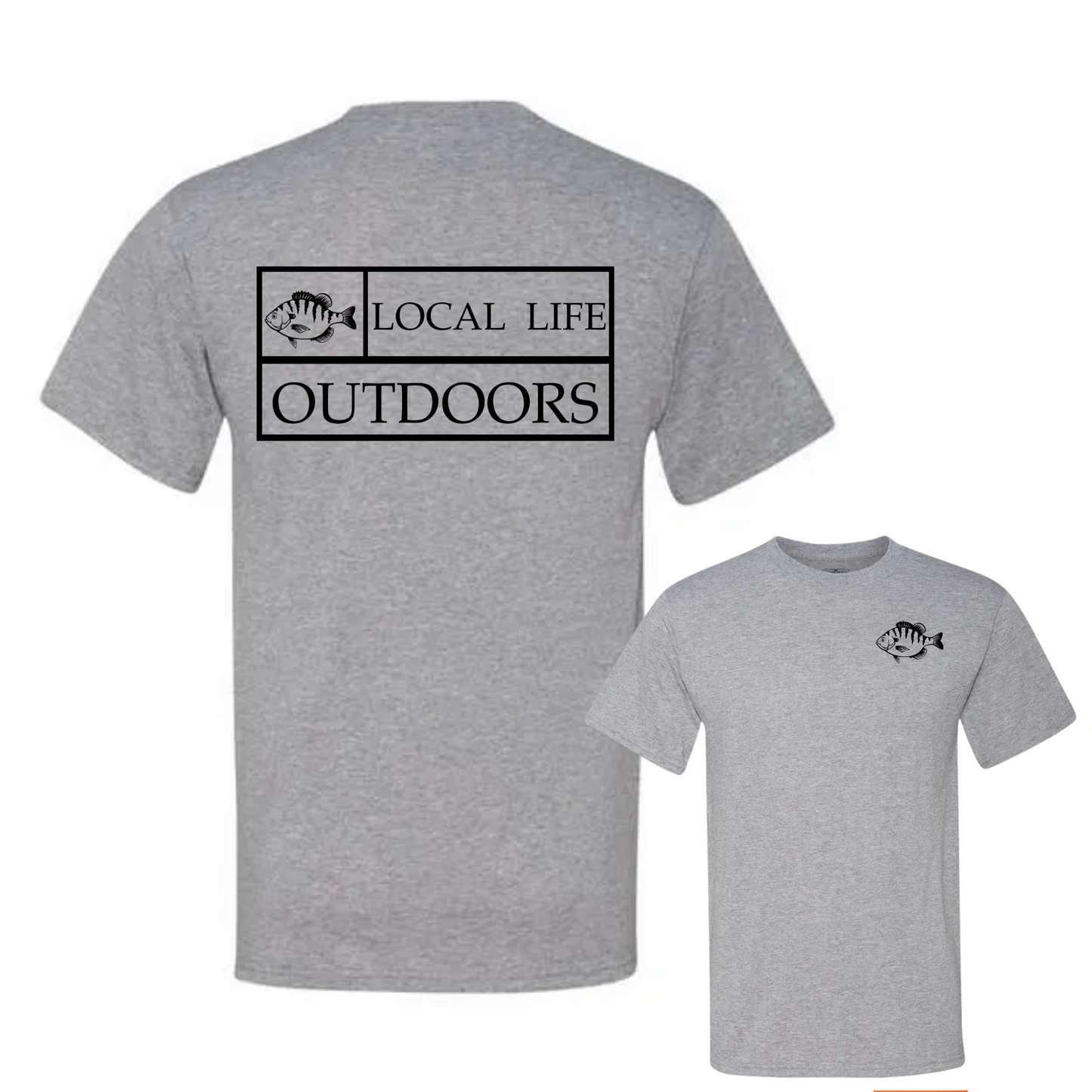 Local Life Outdoors Banner Print Classic Tee