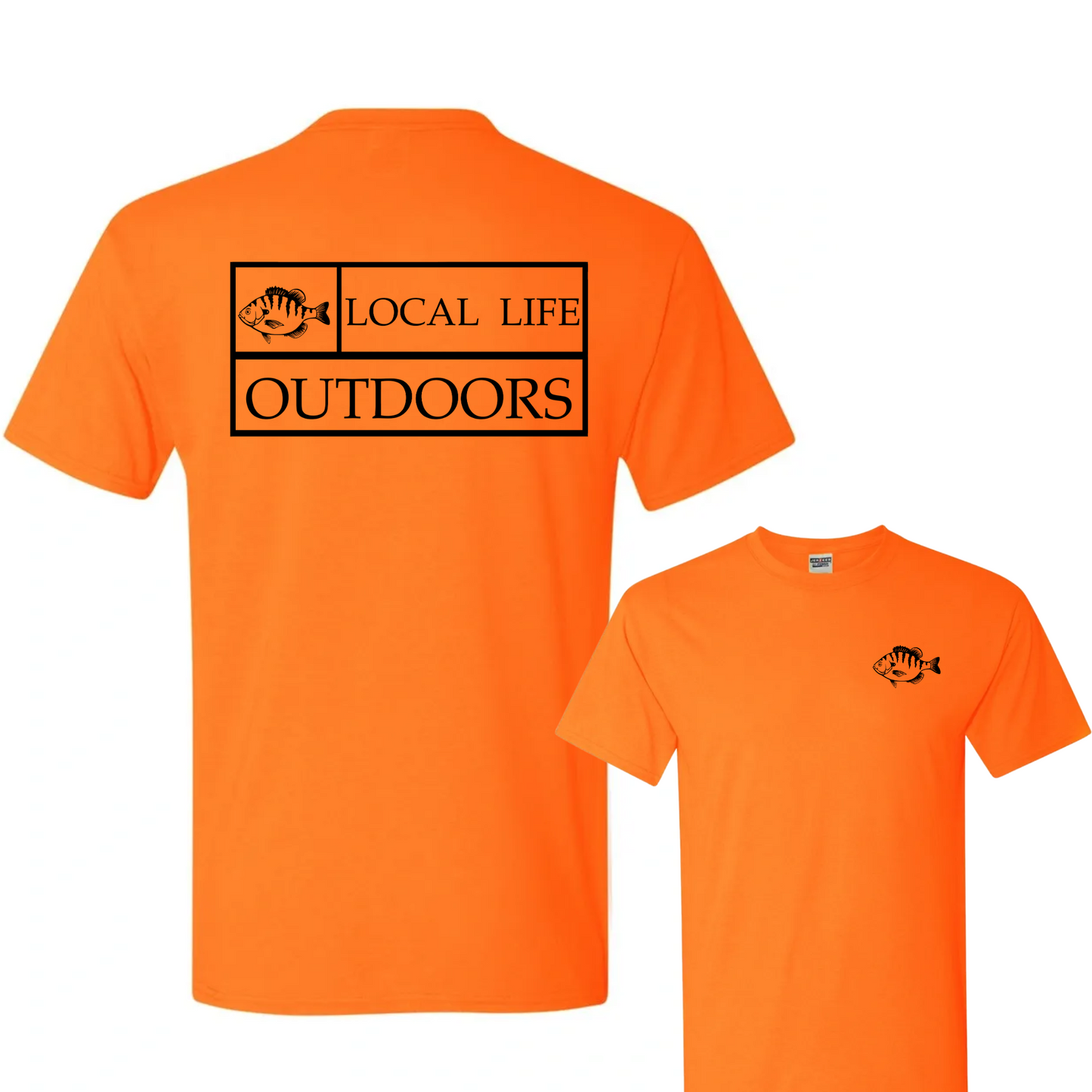Local Life Outdoors Banner Print Classic Tee