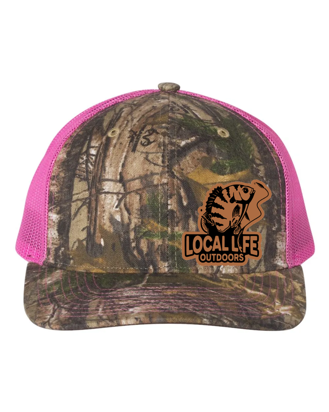 LLO Leather Patch Richardson 112 Trucker Hat
