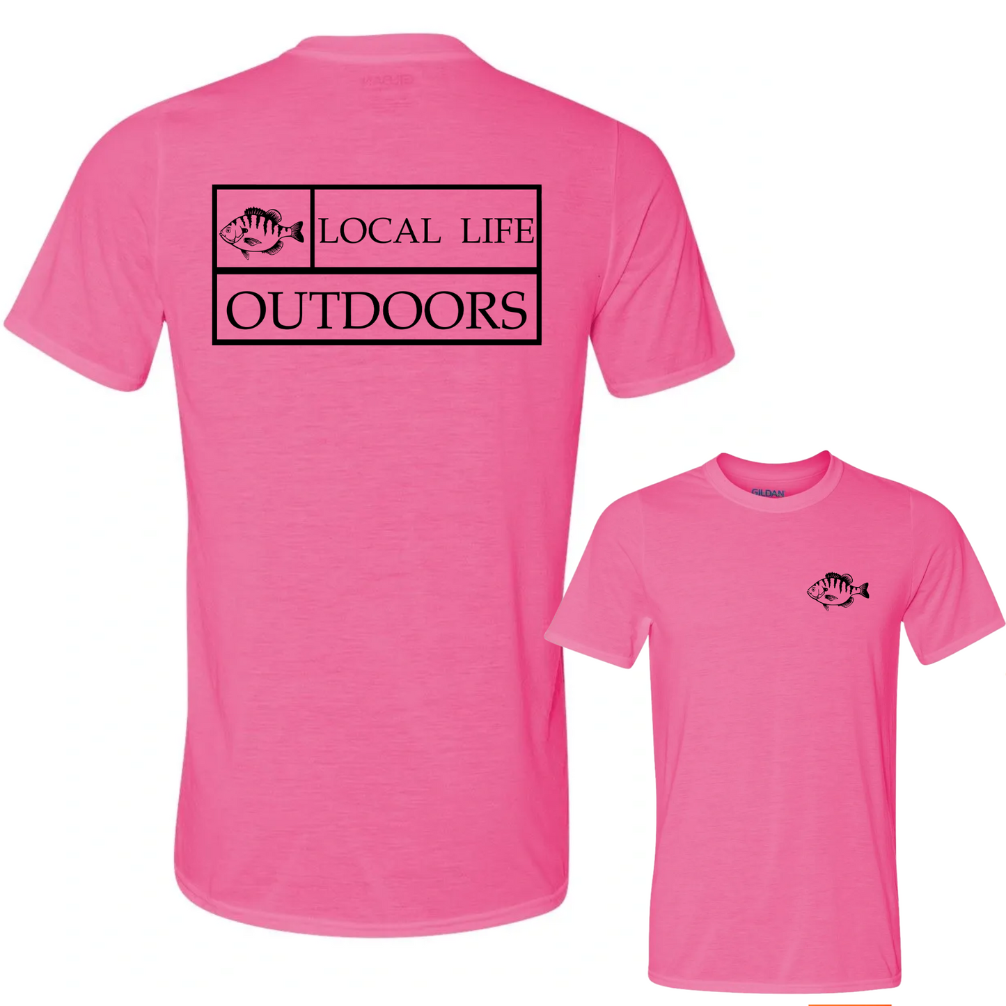 Local Life Outdoors Banner Print Classic Tee