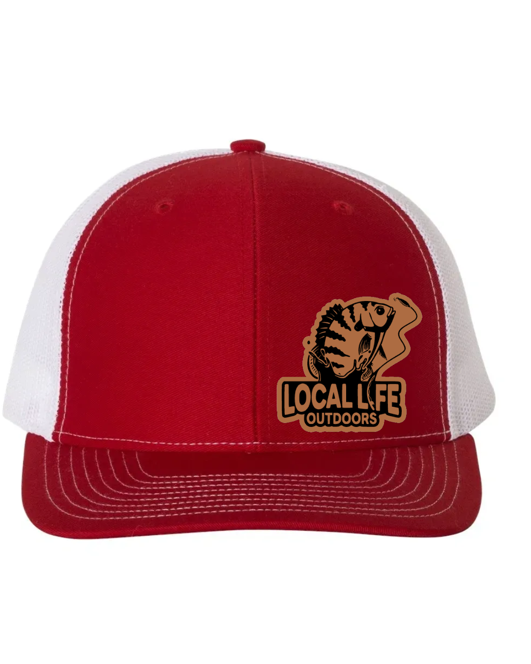 LLO Leather Patch Richardson 112 Trucker Hat