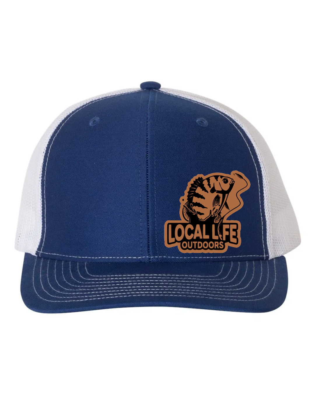 LLO Leather Patch Richardson 112 Trucker Hat