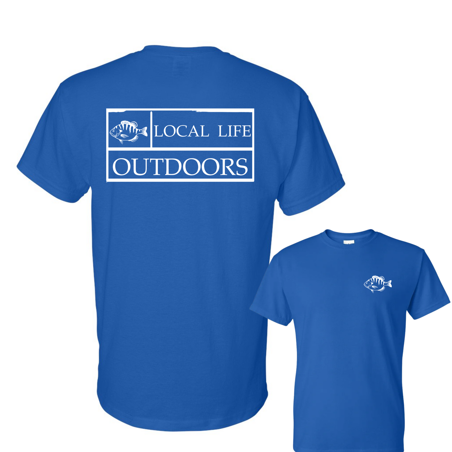 Local Life Outdoors Banner Print Classic Tee