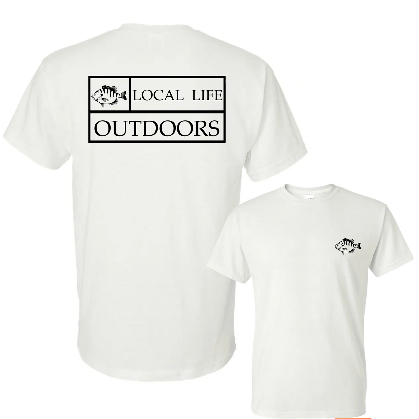 Local Life Outdoors Banner Print Classic Tee