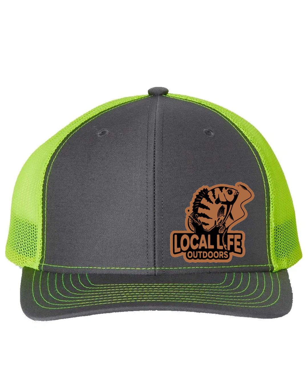LLO Leather Patch Richardson 112 Trucker Hat
