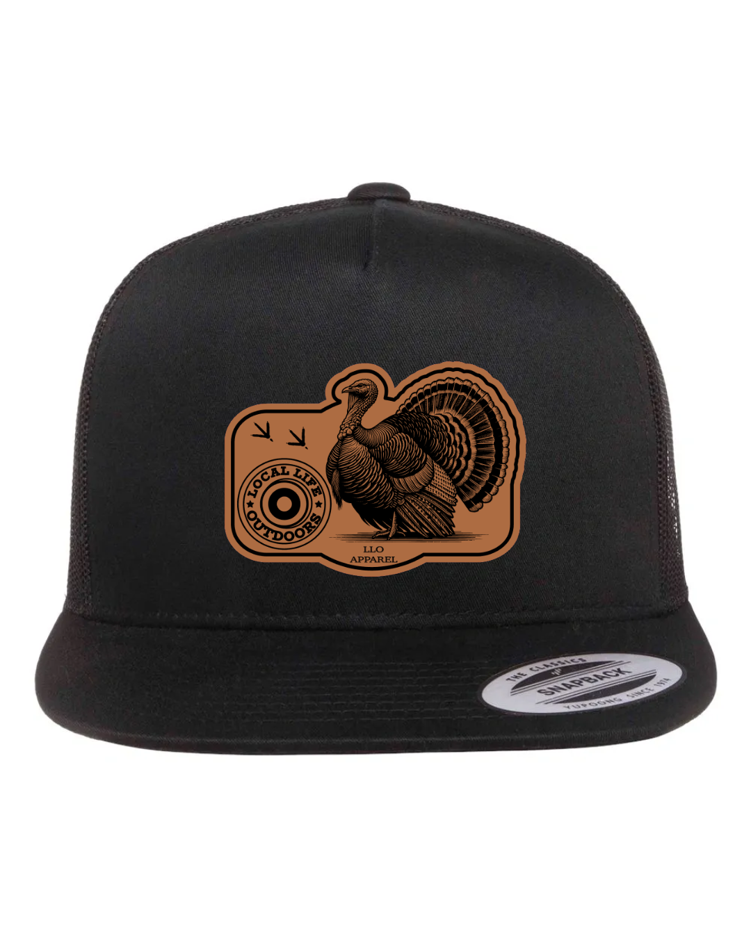 LLO Turkey Logo Leather Patch Hat