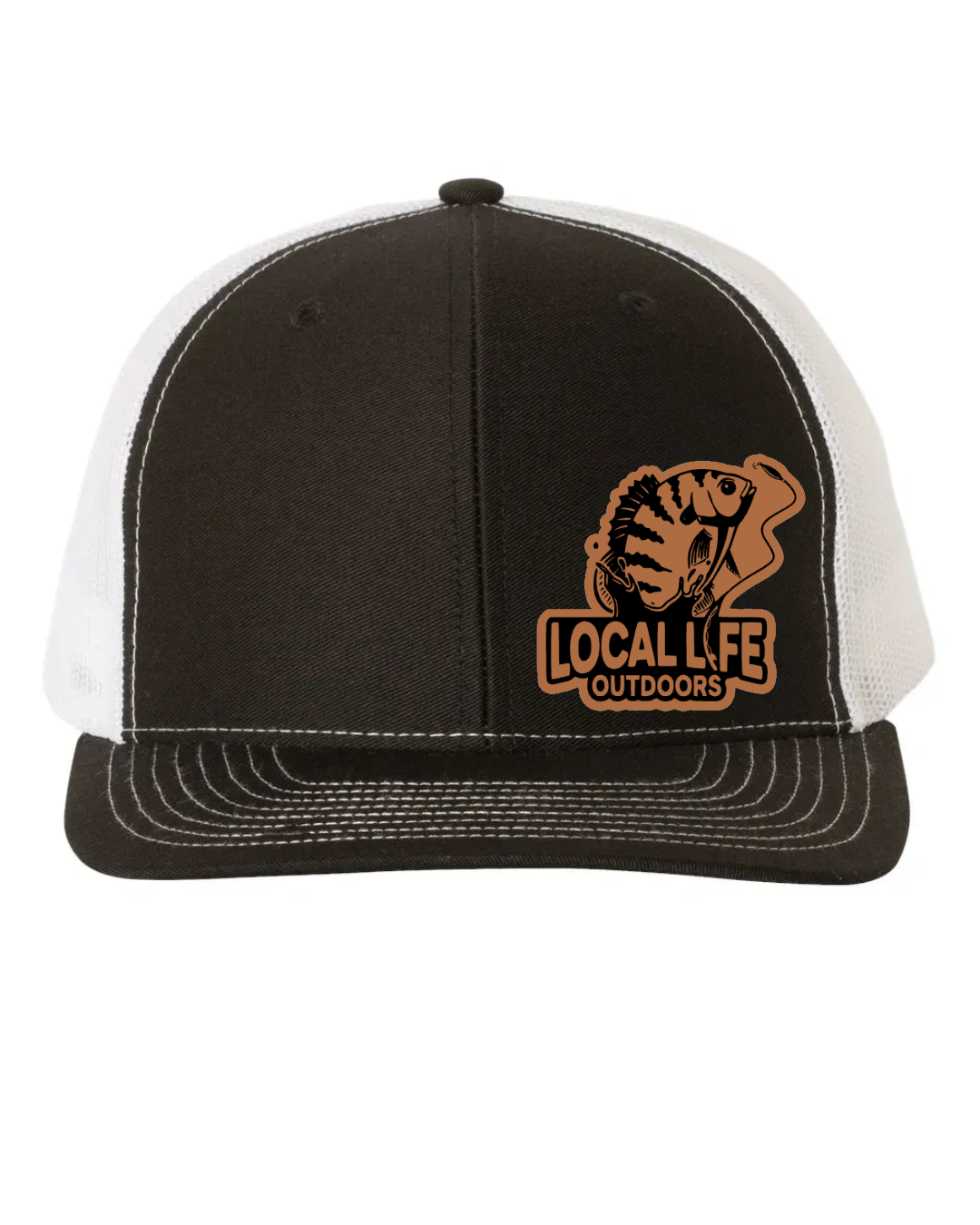 LLO Leather Patch Richardson 112 Trucker Hat