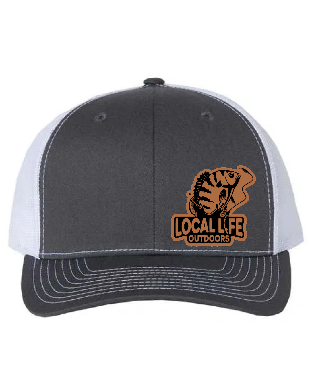 LLO Leather Patch Richardson 112 Trucker Hat
