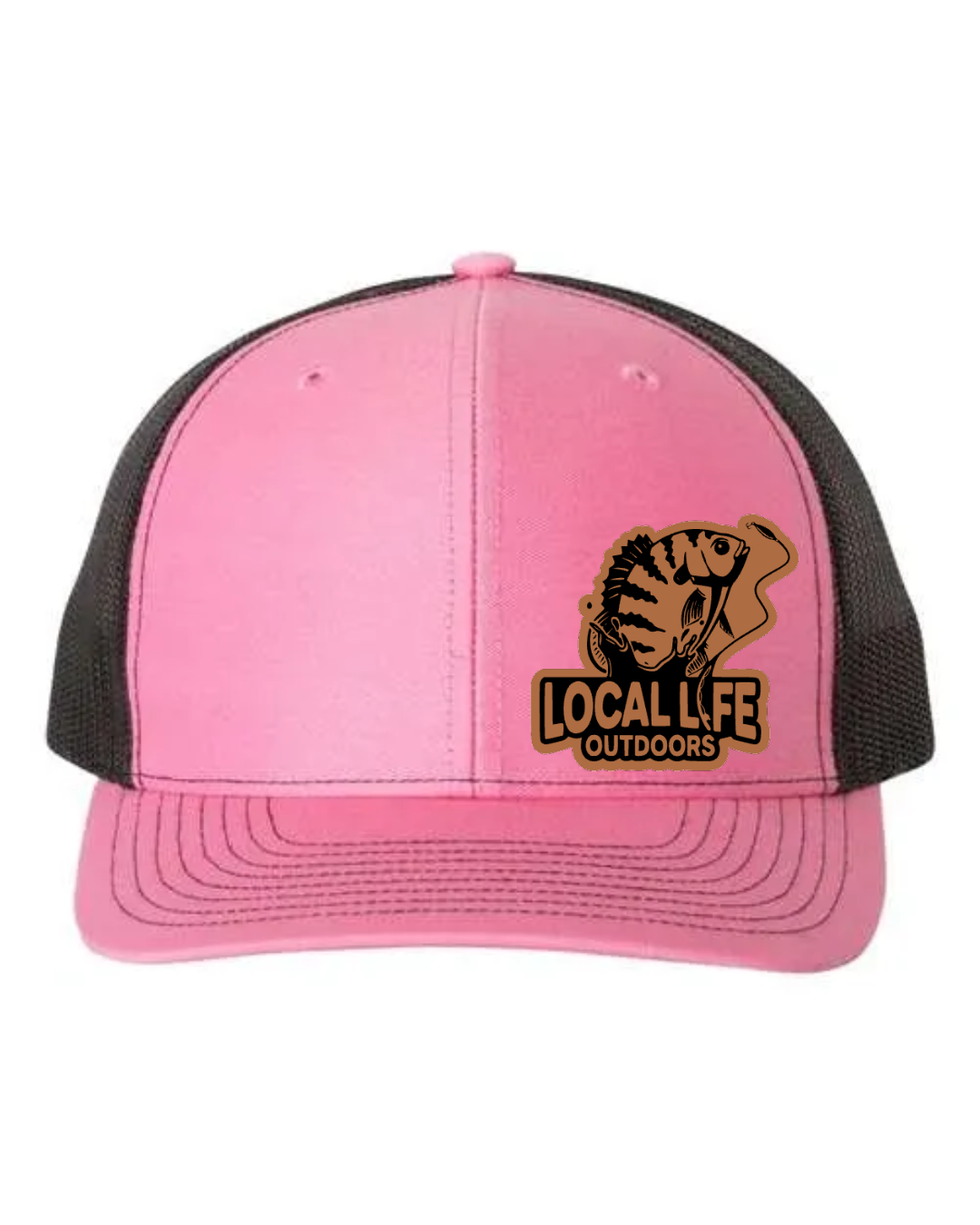 LLO Leather Patch Richardson 112 Trucker Hat