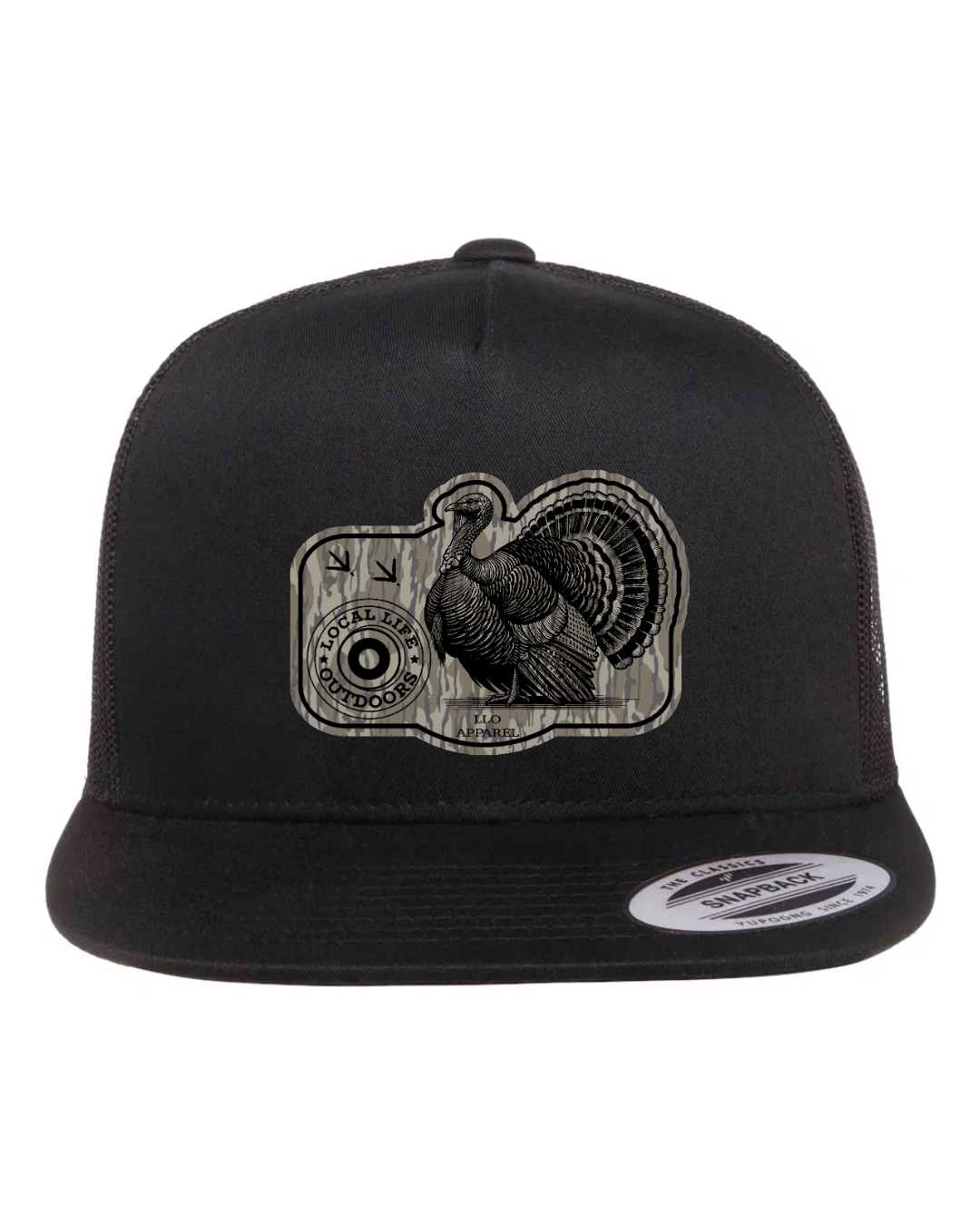 LLO Turkey Logo Leather Patch Hat