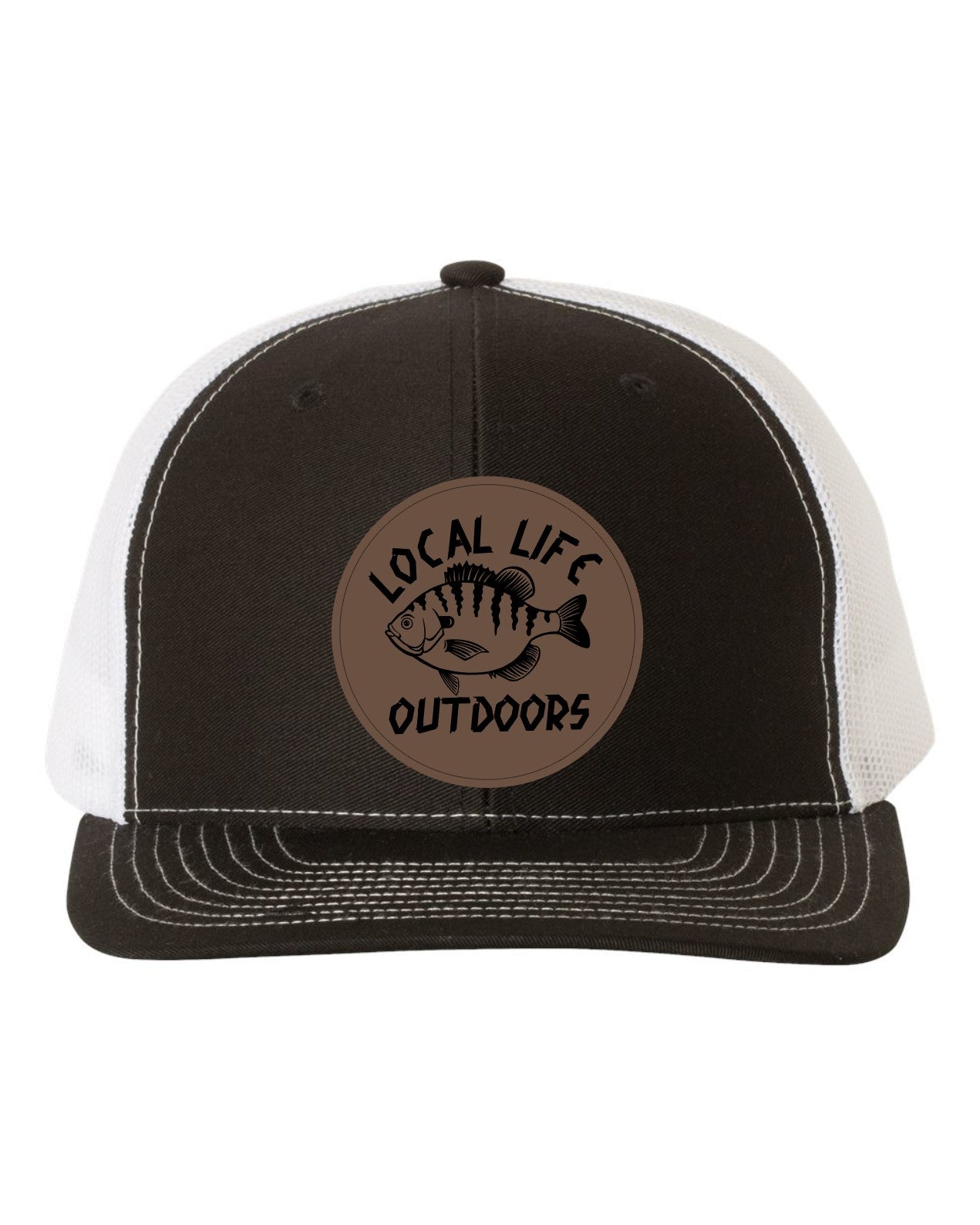 Local Life Outdoors Leather Patch Richardson 112 Hat