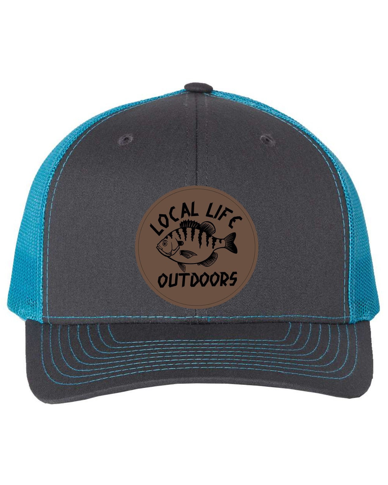 Local Life Outdoors Leather Patch Richardson 112 Hat
