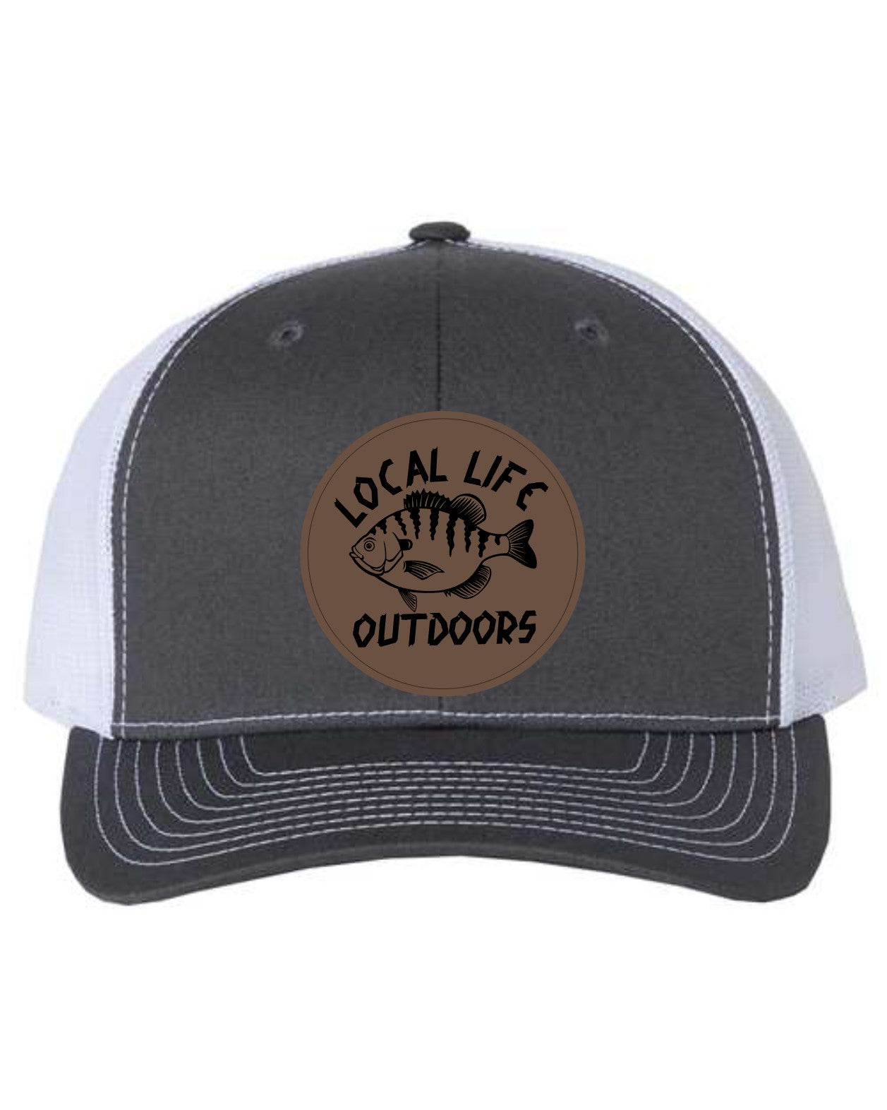 Local Life Outdoors Leather Patch Richardson 112 Hat