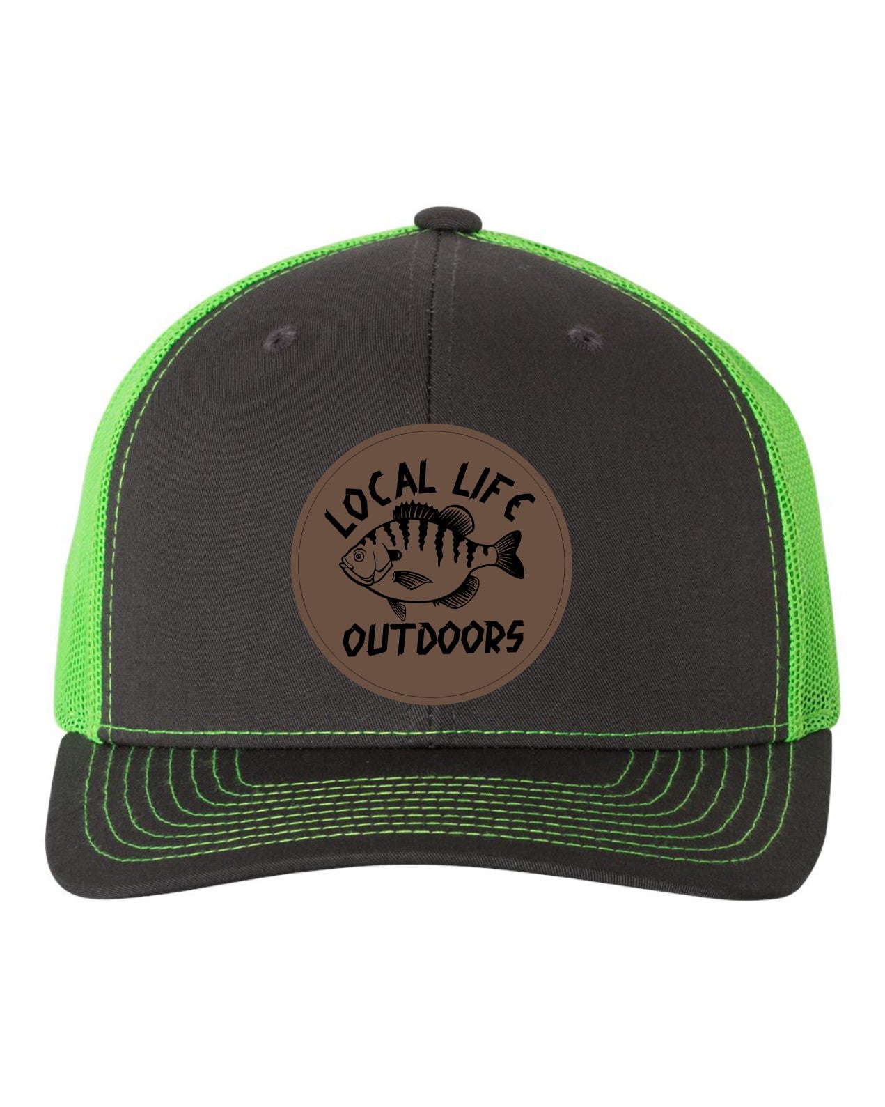 Local Life Outdoors Leather Patch Richardson 112 Hat