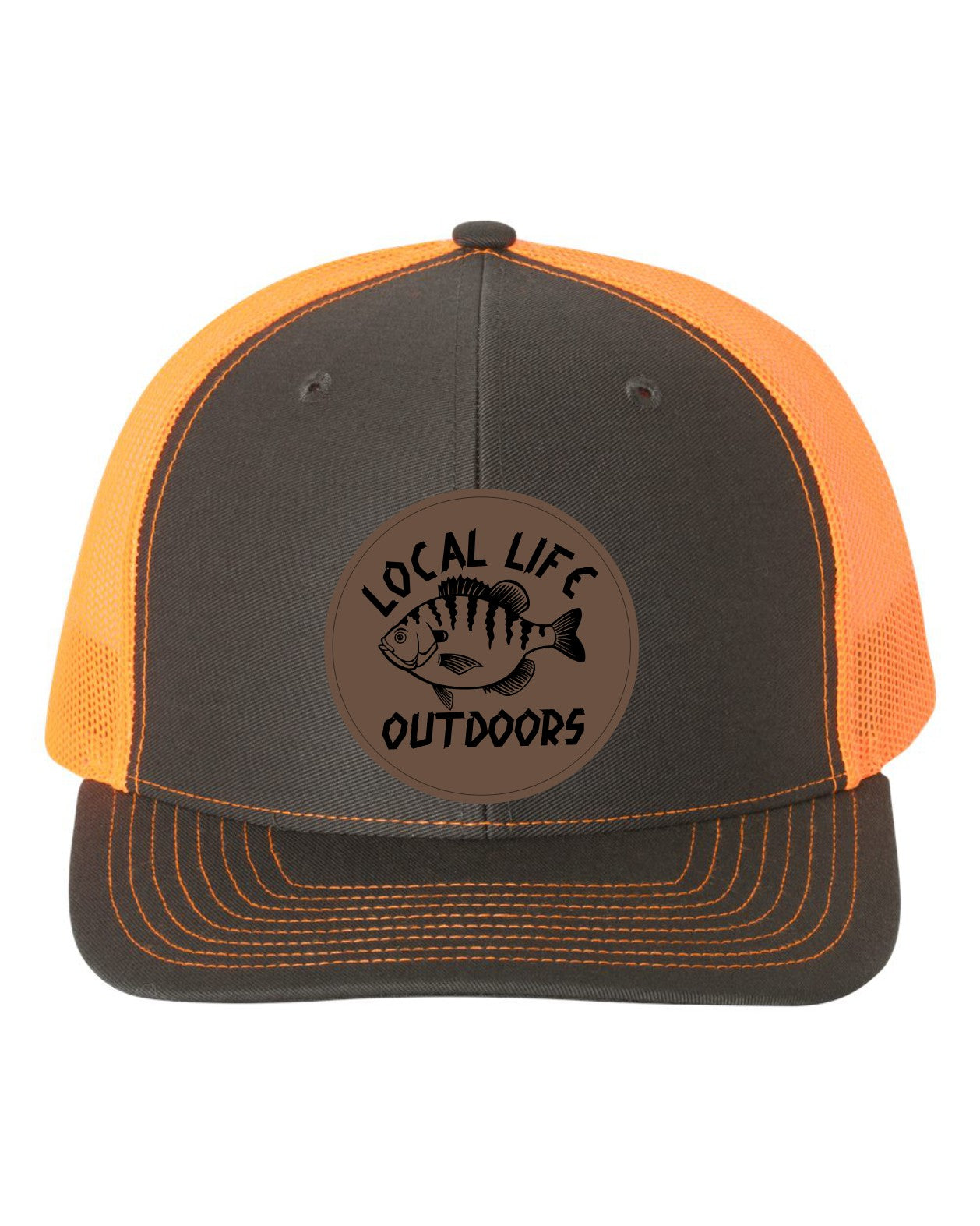 Local Life Outdoors Leather Patch Richardson 112 Hat