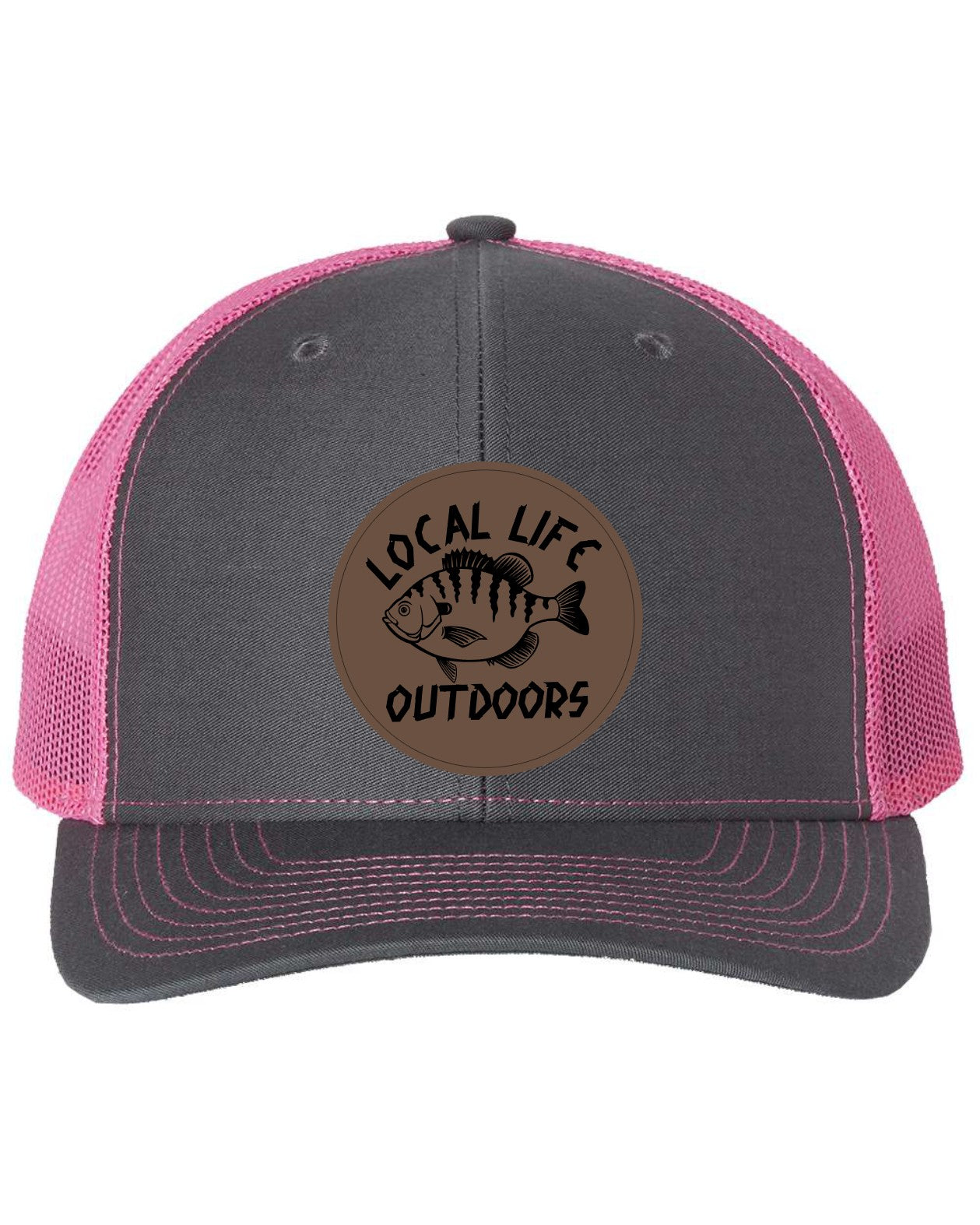 Local Life Outdoors Leather Patch Richardson 112 Hat