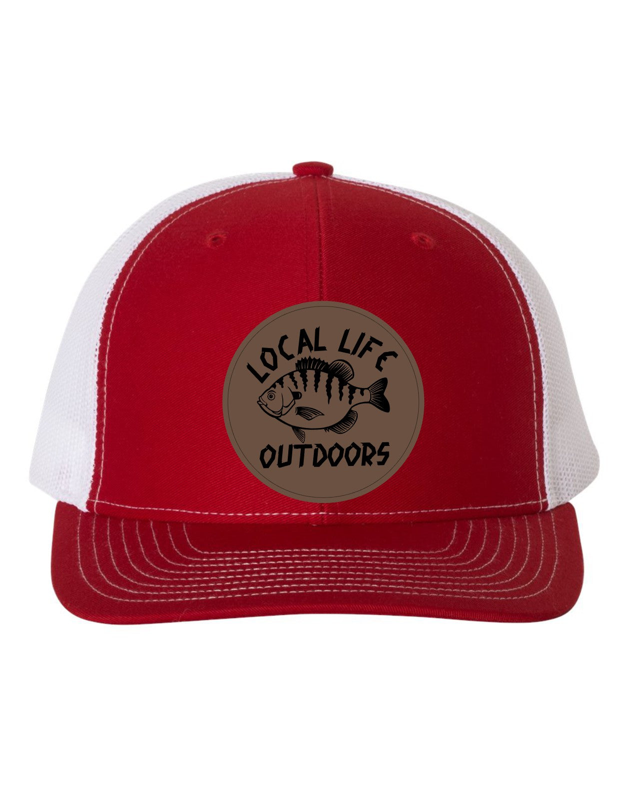 Local Life Outdoors Leather Patch Richardson 112 Hat