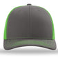 LLO  Full Color Fish Leather Patch Richardson 112 Trucker Hat