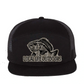 LLO  Fish Logo Leather Patch Hat