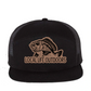 LLO  Fish Logo Leather Patch Hat