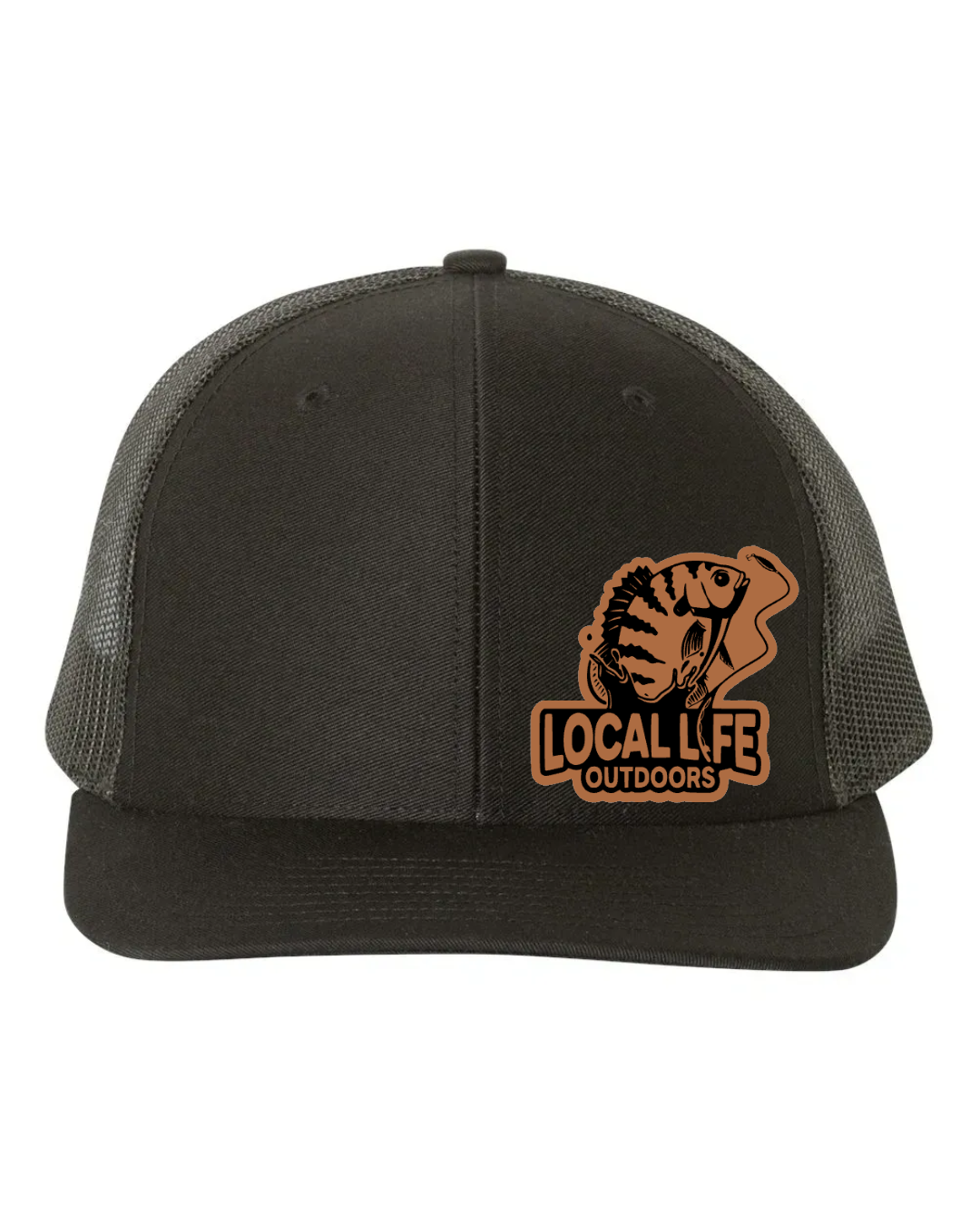 LLO Leather Patch Richardson 112 Trucker Hat