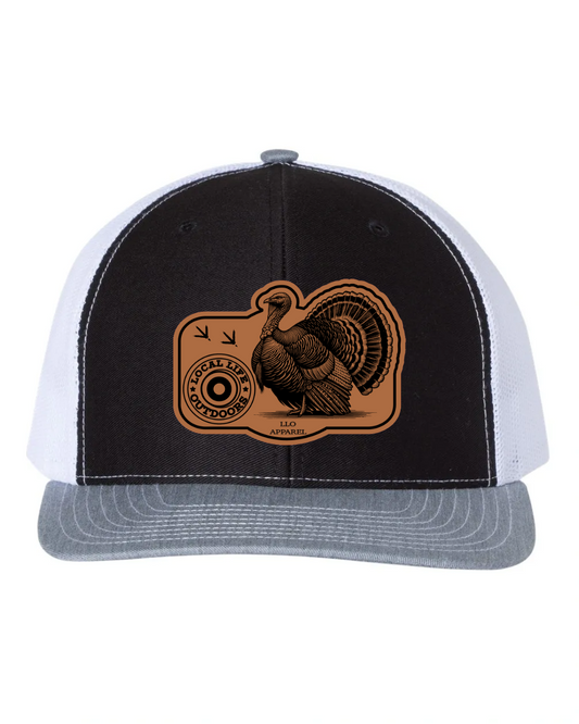 LLO Turkey Logo Leather Patch Hat