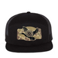 LLO  Camo Duck Leather Patch Richardson 112 Trucker Hat