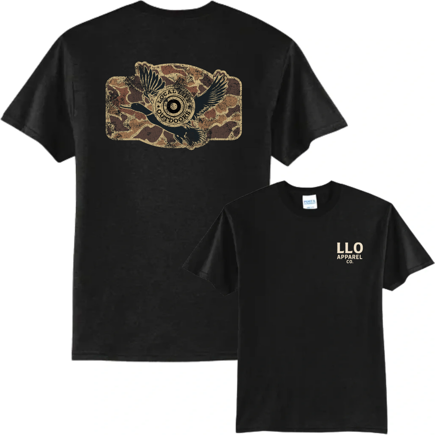 Old School Camo Duck Patch – LLO Apparel Co. Tee