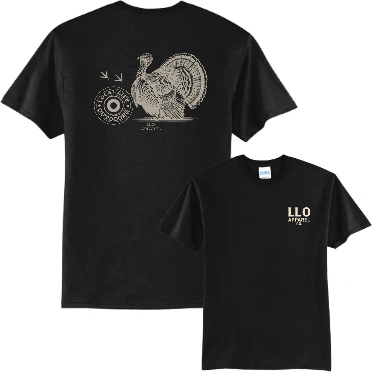 Local Life Outdoors Turkey Logo Classic Tee