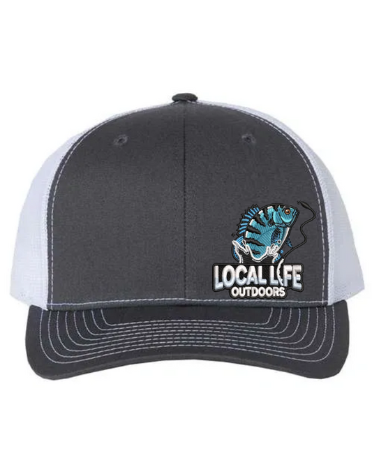 LLO  Full Color Fish Embroidered Richardson 112 Trucker Hat