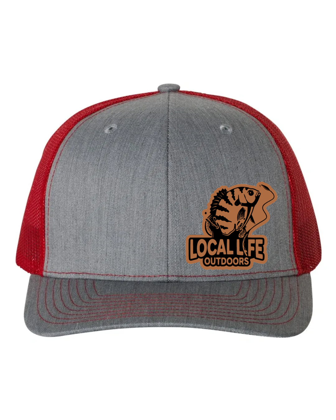 LLO Leather Patch Richardson 112 Trucker Hat