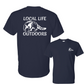 Local Life Outdoors Raccoon Print Classic Tee