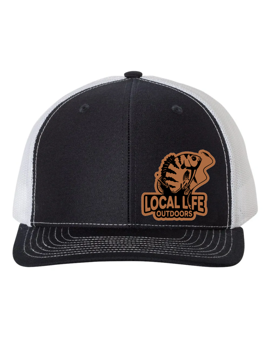 LLO Leather Patch Richardson 112 Trucker Hat