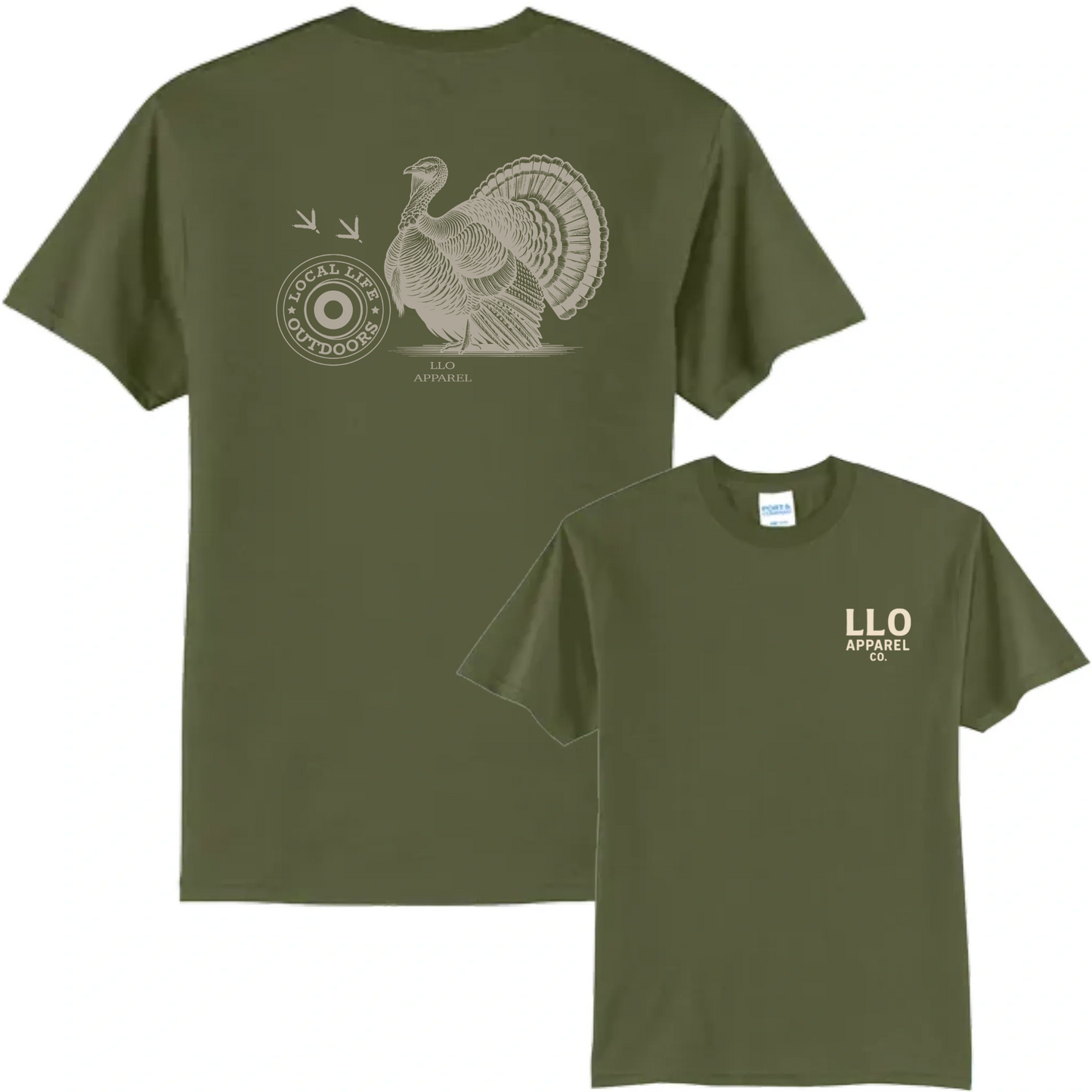 Local Life Outdoors Turkey Logo Classic Tee