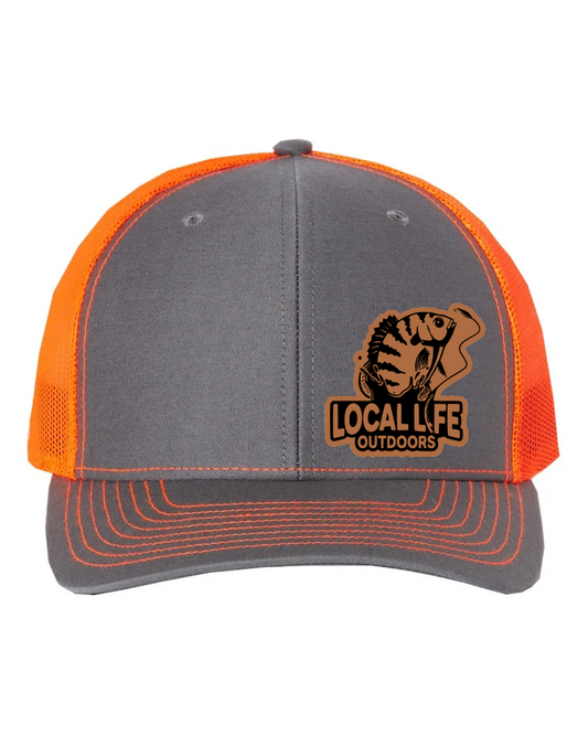 LLO Leather Patch Richardson 112 Trucker Hat