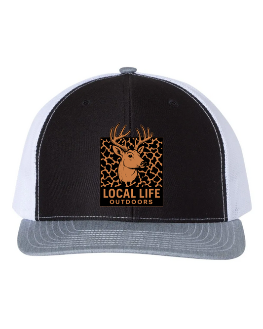 LLO Deer Logo Leather Patch Hat