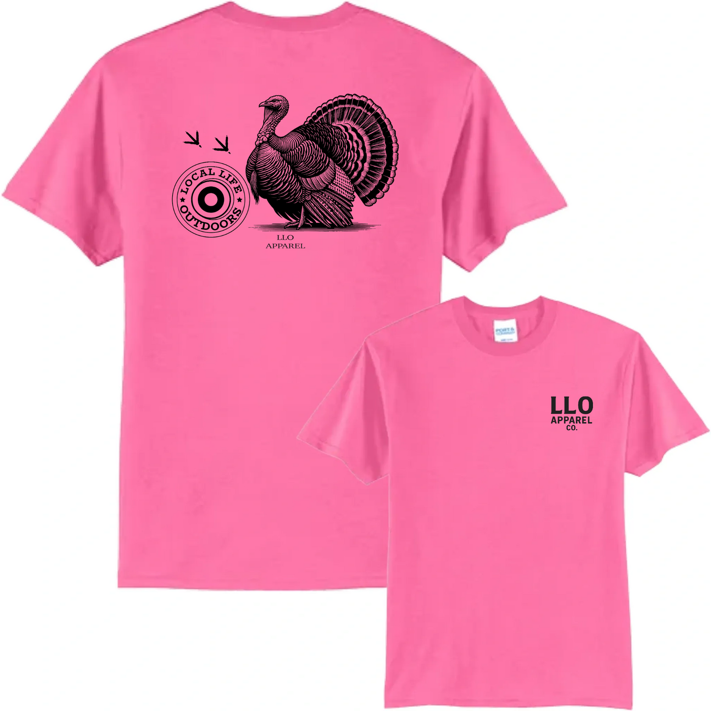 Local Life Outdoors Turkey Logo Classic Tee