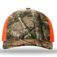 LLO  Full Color Fish Leather Patch Richardson 112 Trucker Hat