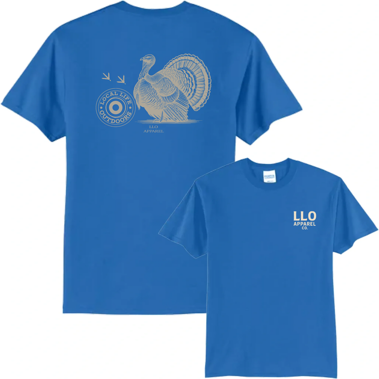 Local Life Outdoors Turkey Logo Classic Tee