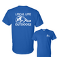 Local Life Outdoors Raccoon Print Classic Tee