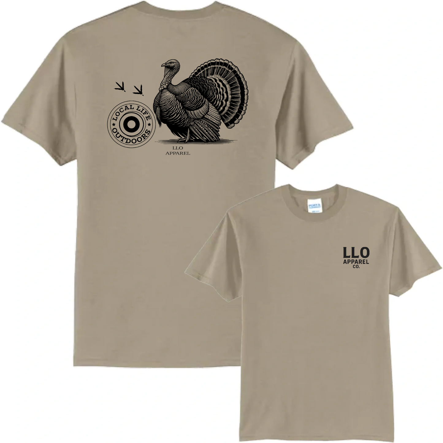 Local Life Outdoors Turkey Logo Classic Tee