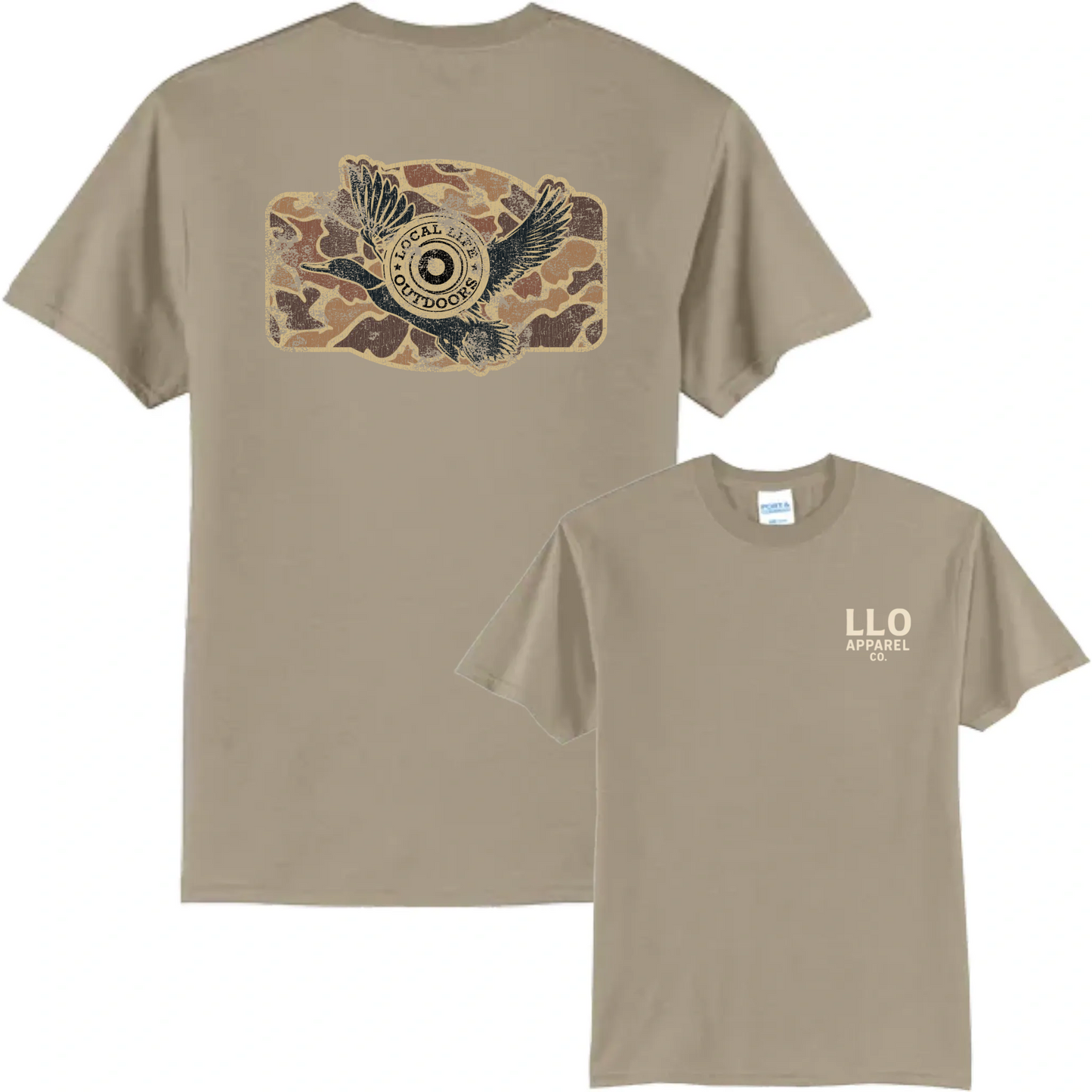 Old School Camo Duck Patch – LLO Apparel Co. Tee